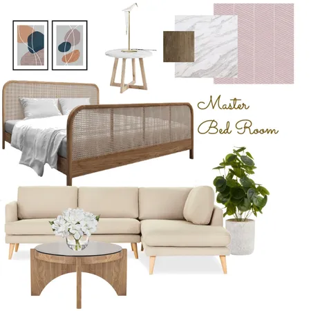 Modern Master Bed Room Interior Design Mood Board by Huda33 on Style Sourcebook