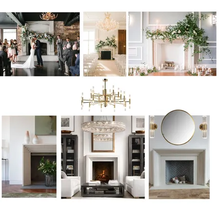 fireplace decor Interior Design Mood Board by Cinnamon Space Designs on Style Sourcebook