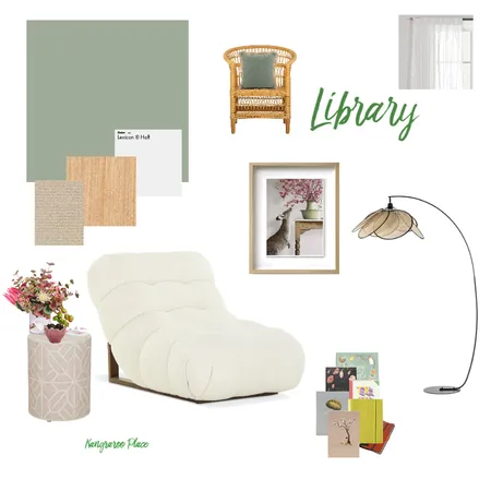 Kangroo Place - Library Interior Design Mood Board by Alip on Style Sourcebook