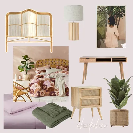 Green & Purple Interior Design Mood Board by Sage Design Collective on Style Sourcebook