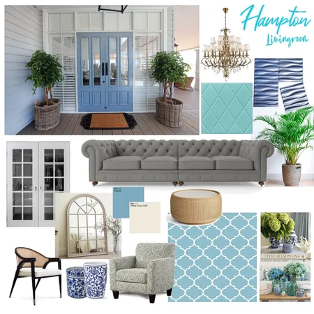 Hamptons 2 Interior Design Mood Board by Vijay on Style Sourcebook