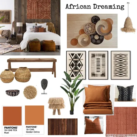 African Design Interior Design Mood Board by sophieatkinson on Style Sourcebook