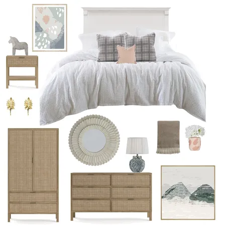 Module 9 Bedroom Interior Design Mood Board by MillieJean on Style Sourcebook