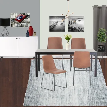 D5 - DINING ROOM CONTEMPORARY RED Interior Design Mood Board by Taryn on Style Sourcebook