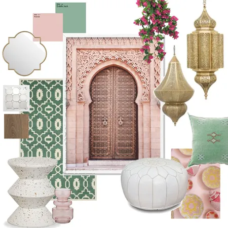 Moroccan Interior Design Mood Board by Sara Cornish on Style Sourcebook
