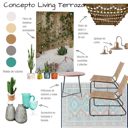 living terraza Interior Design Mood Board by caropieper on Style Sourcebook