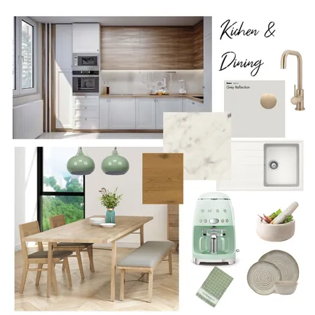 Ilke kichen and dining moodboard Interior Design Mood Board by LejlaThome on Style Sourcebook