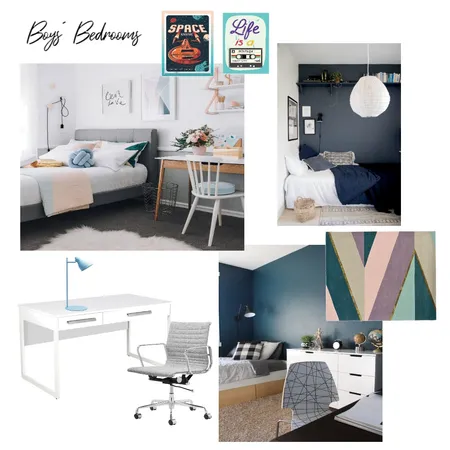 Ilke boys bedroom Interior Design Mood Board by LejlaThome on Style Sourcebook