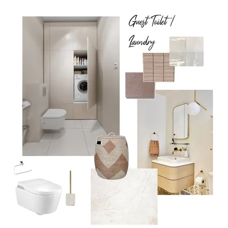 Ilke toilet laundry Interior Design Mood Board by LejlaThome on Style Sourcebook