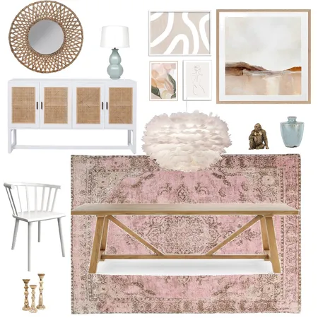 Module 9 Dining Room Interior Design Mood Board by MillieJean on Style Sourcebook