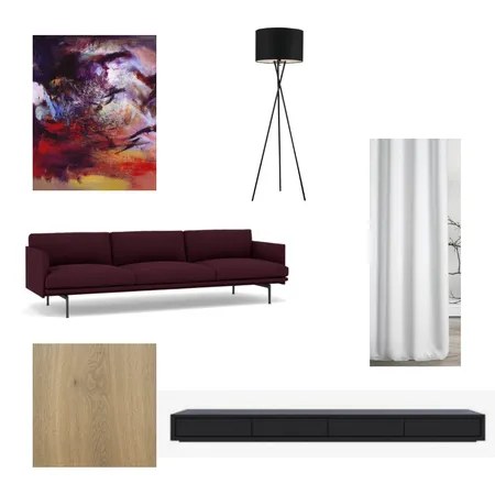 Minimalist Living Space Interior Design Mood Board by frytac on Style Sourcebook