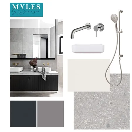 Neil Myles - Bathroom 1 Interior Design Mood Board by Stacey Myles on Style Sourcebook