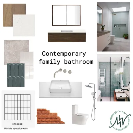 Snooke Bathroom Interior Design Mood Board by Melissa Welsh on Style Sourcebook