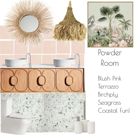 Powder Room Interior Design Mood Board by MrsLofty on Style Sourcebook