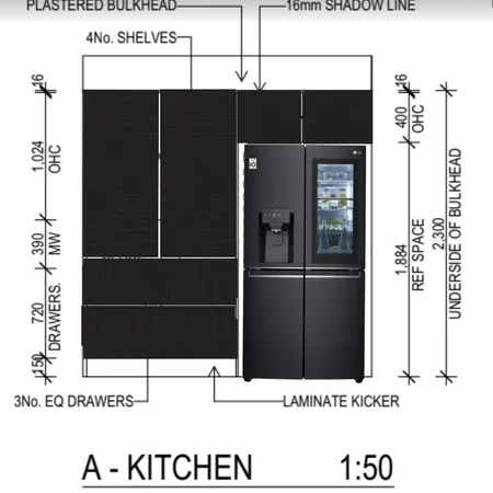 Modern Luxxe Kitchen Interior Design Mood Board by kimdinawanao on Style Sourcebook