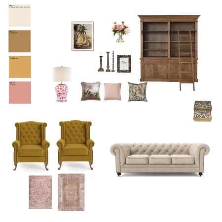 Analogous Living Room Interior Design Mood Board by MelodyMay on Style Sourcebook