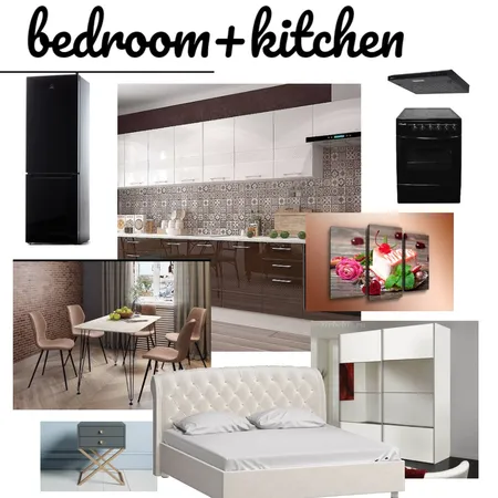 Bedroom+kitchen Interior Design Mood Board by TMalinka on Style Sourcebook