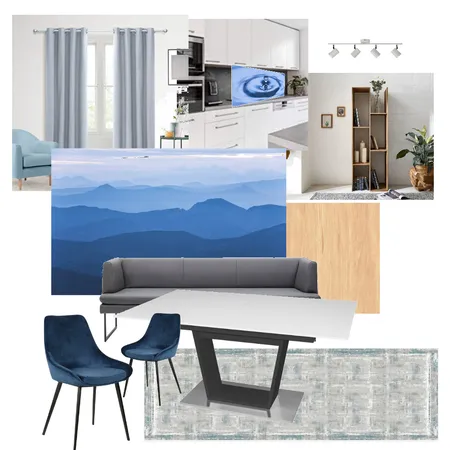 Kitchen blue var1 Interior Design Mood Board by n_freestyle on Style Sourcebook