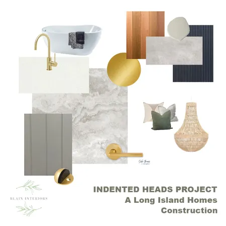 Indented Heads Project Interior Design Mood Board by Blain Interiors on Style Sourcebook