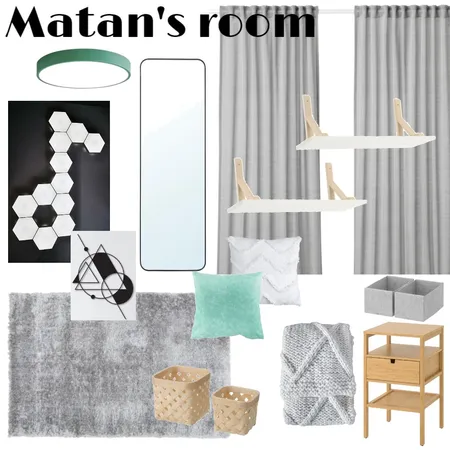 Matans room Interior Design Mood Board by Tama Balas on Style Sourcebook