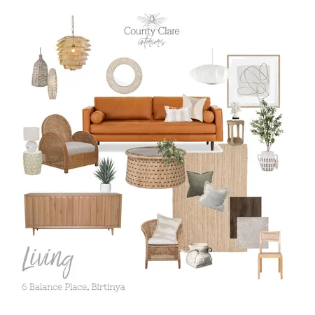 Birtinya - Living Interior Design Mood Board by Josie Bowers on Style Sourcebook