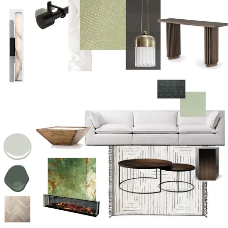 Sample Board - Living Interior Design Mood Board by jjollyman on Style Sourcebook