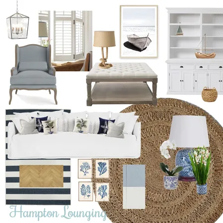 Hamptons Lounging Interior Design Mood Board by marleyandgus on Style Sourcebook