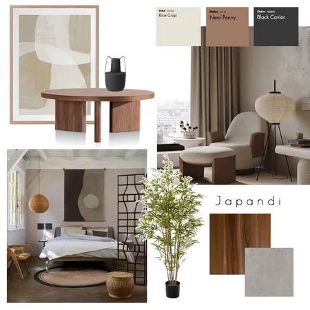 Japandi Interior Design Mood Board by laurenelle on Style Sourcebook