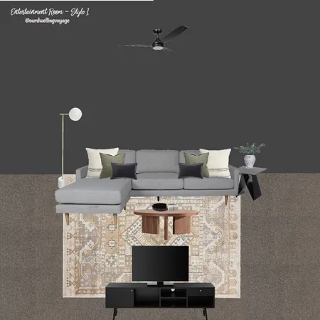 Entertainment Room - Style 1 Interior Design Mood Board by Casa Macadamia on Style Sourcebook