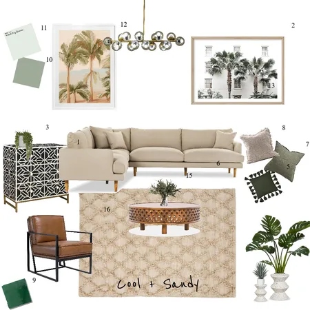 Cool + Sandy Interior Design Mood Board by skbou123 on Style Sourcebook