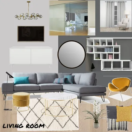 Ike living room Interior Design Mood Board by sandradasilva on Style Sourcebook