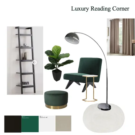 Reading Corner Interior Design Mood Board by lavieestbelledecor on Style Sourcebook