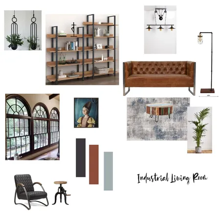 INDUSTRIAL Interior Design Mood Board by Natalja2021 on Style Sourcebook