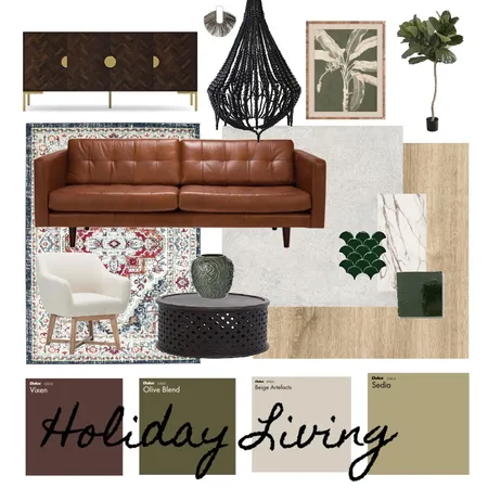 Holiday Dining/Living Interior Design Mood Board by Haven Home Styling on Style Sourcebook