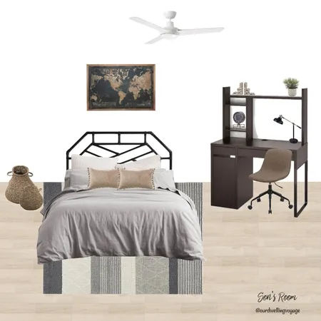 Drake's Room 1 Interior Design Mood Board by Casa Macadamia on Style Sourcebook