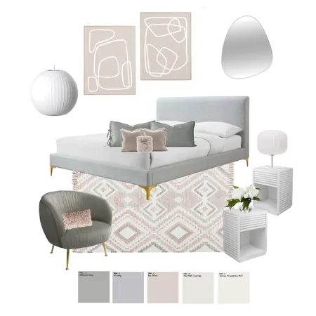Bedroom Interior Design Mood Board by yas on Style Sourcebook