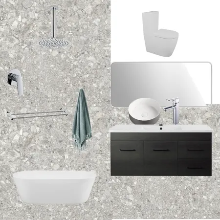 House 1 bathroom Interior Design Mood Board by Rachaelgoulding on Style Sourcebook