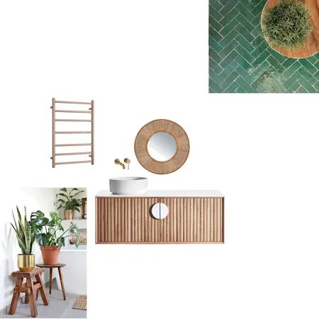 Tropical Bathroom Interior Design Mood Board by Ri-Style on Style Sourcebook