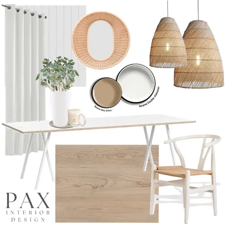 Natural Light Dining Interior Design Mood Board by PAX Interior Design on Style Sourcebook