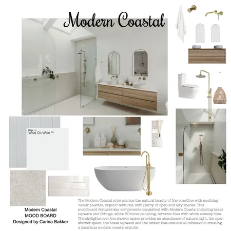Modern Coastal Interior Design Mood Board by DBD on Style Sourcebook
