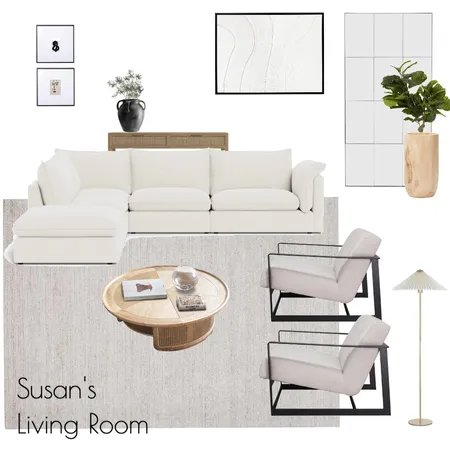 Susan's Living Room Interior Design Mood Board by Mood Collective Australia on Style Sourcebook