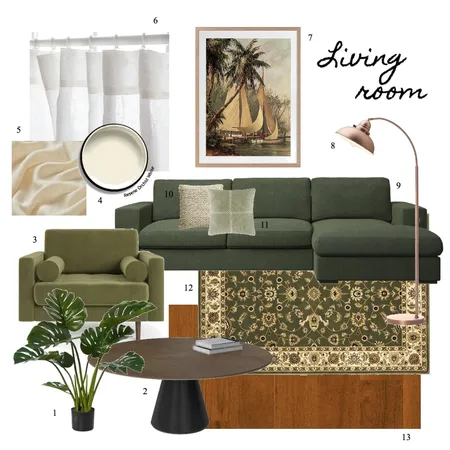 Living room Interior Design Mood Board by azouke on Style Sourcebook