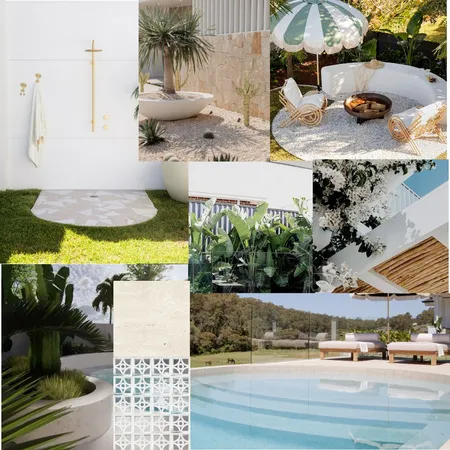 Pool Mood Board Interior Design Mood Board by kkahler on Style Sourcebook