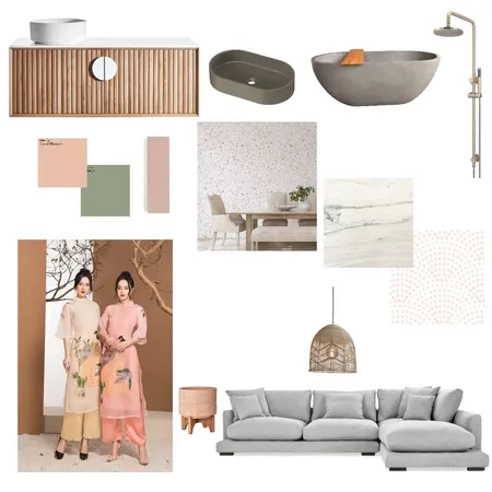 Light pink green Interior Design Mood Board by Kbanh15 on Style Sourcebook