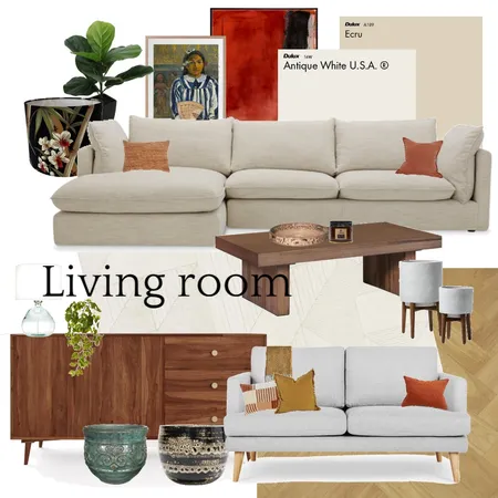 living Interior Design Mood Board by Isheeka on Style Sourcebook
