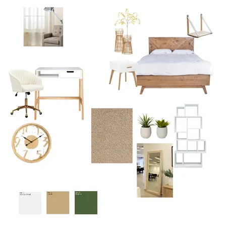 Complimentary Study Interior Design Mood Board by elamntando on Style Sourcebook