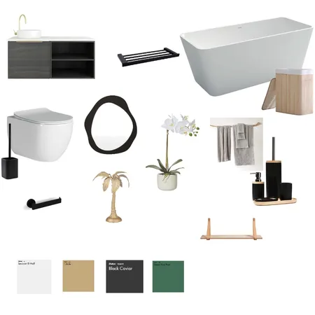 Complimentary bathroom Interior Design Mood Board by elamntando on Style Sourcebook