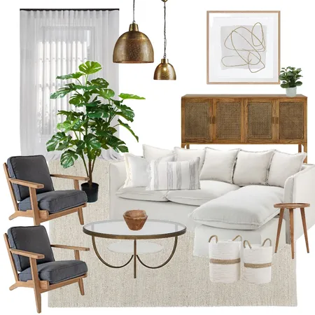 Living Interior Design Mood Board by vanceinteriors on Style Sourcebook