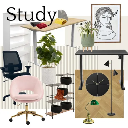 study Interior Design Mood Board by Isheeka on Style Sourcebook