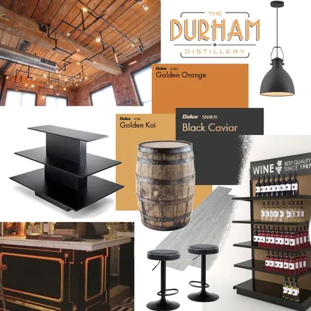 Durham Distillery Design Interior Design Mood Board by Jaguar Project & Design on Style Sourcebook